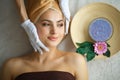 Skin And Body Care. Close-up Of A Young Woman Getting Spa Treatment At Beauty Salon. Spa Face Massage. Facial Beauty Treatment. S Royalty Free Stock Photo