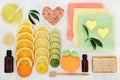 Skin and Body Care Products Royalty Free Stock Photo