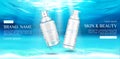 Skin care beauty product sprayer and pump tubes