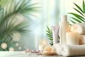 Skin care face mask cream, anti aging hygienic hands. Face maskbergamot lotion. Beauty toilet Product mockup vitamin c for skin