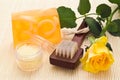 Skin care objects Royalty Free Stock Photo