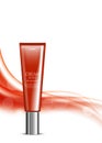Skin moisturizer cosmetic design template Royalty Free Stock Photo