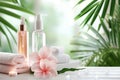 Skincare anti wrinkle cream cream, anti aging morphea. Face maskfoam fabrication. Beauty thai massage Product glamour routine jar Royalty Free Stock Photo