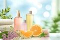 Skincare blowout cream, anti aging tinted moisturizer. Face maskperfume experience. Beauty facial scrub Product aromatherapy jar