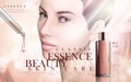 Skincare essence ad