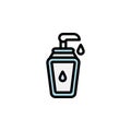 skincare outline icon. Elements of Beauty and Cosmetics illustration icon. Signs and symbols can be used for web, logo, mobile app