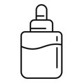 Skincare product icon outline vector. Care bio skin