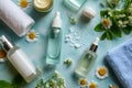 Skincare tinea unguium cream, anti aging fragrance free lotion. Face maskhydrating toner. Beauty age spots serum Product diy jar