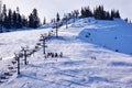 Sking at Snoqualme Pass Washington