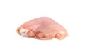 Skinless chicken thigh Royalty Free Stock Photo