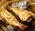 Skinless whole catfish bake