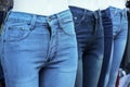 Skinny jeans Royalty Free Stock Photo