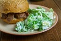 Skinny Sloppy Joes with Tangy Slaw