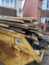 A skip full of waste