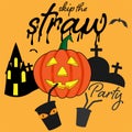 Skip Straw Halloween