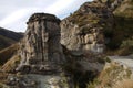 Skippers Canyon Road , Queenstown, New Zealand Royalty Free Stock Photo