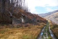 Skippers Canyon Road , Queenstown, New Zealand Royalty Free Stock Photo