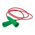 Skipping rope cartoon icon Royalty Free Stock Photo