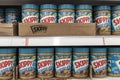 Skippy Peanut Butter display. Skippy is a subsidiary of Hormel Foods