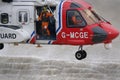 Skipsea, Yorkshire, UK, May 2023. Coastguard resue operation.