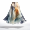 Elegant Glass Skirt Leggings: Award-winning Studio Photography