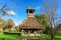 Skirted Belfry in Pankasz, Hungary the symbol of the ÃÂrsÃÂ©g region Royalty Free Stock Photo