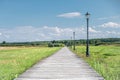 footbridge to skit in odrynki in podlasie