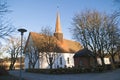 Skjeberg church Royalty Free Stock Photo