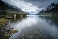 Skjolden Jetty Royalty Free Stock Photo