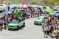 Skoda Caravan in Alps - Tour de France 2015