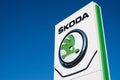 Skoda dealership sign