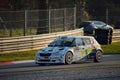 Skoda Fabia rally car at Monza Royalty Free Stock Photo