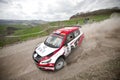 Skoda Fabia Super 2000 rally car Royalty Free Stock Photo