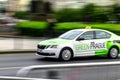 Skoda Octavia in motion