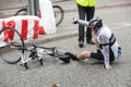 Bicycle accident - Skoda Velothon Berlin 2010