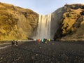 Skodafoss, Big waterfall in Iceland