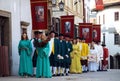 SKOFJA LOKA, SI - APRIL 4: Skofja Loka Passion Play, based on the oldest saved text in slovene language.