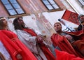 SKOFJA LOKA, SI - APRIL 4: Skofja Loka Passion Play, based on the oldest saved text in slovene language.