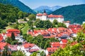 Skofja Loka, Slovenia. Carniola historical region Royalty Free Stock Photo