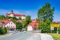 Skofja Loka, Slovenia. Carniola historical region Royalty Free Stock Photo