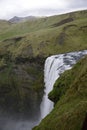Skogafoss beautiful waterfall green Iceland 5