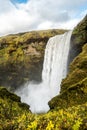 Skogafoss, beautiful waterfall in Iceland