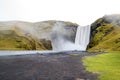 Skogafoss, beautiful waterfall in Iceland