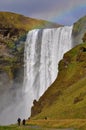 Skogafoss waterfall