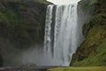 Skogafoss Waterfall Iceland Royalty Free Stock Photo