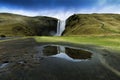 Skogafoss waterfall Royalty Free Stock Photo