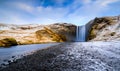 Skogafoss, waterfall, Skogar, Iceland Royalty Free Stock Photo