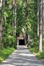 The forest chapel at SkogskyrkogÃÂ¥rden Royalty Free Stock Photo