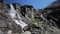 Skok waterfall in Vysoke Tatry national park, Slovakia