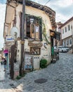 OLD BAZAAR,SKOPJE,MACEDONIA-AUGUST 31,2018:the streets of Old Bazaar,SKOPJE,MACEDONIA-AUGUST 31,2018 Royalty Free Stock Photo